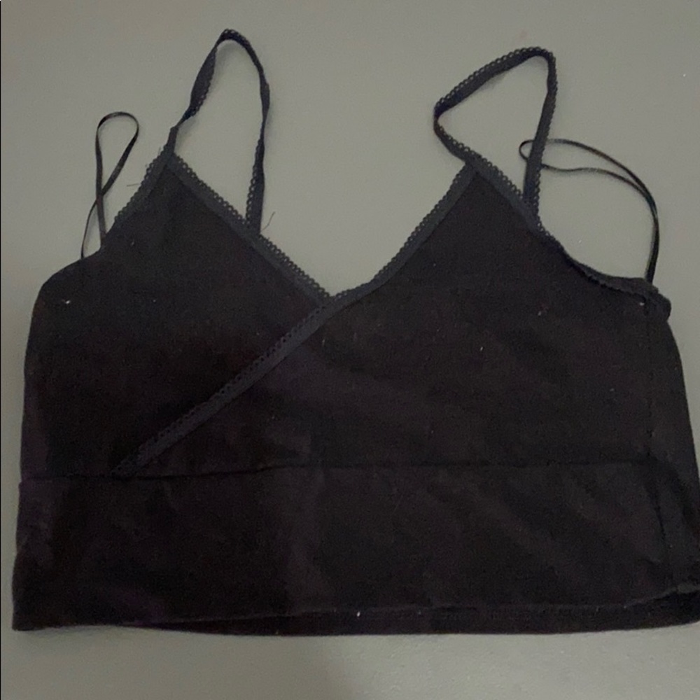 Black bralette